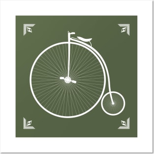 Penny Farthing Bike Posters and Art